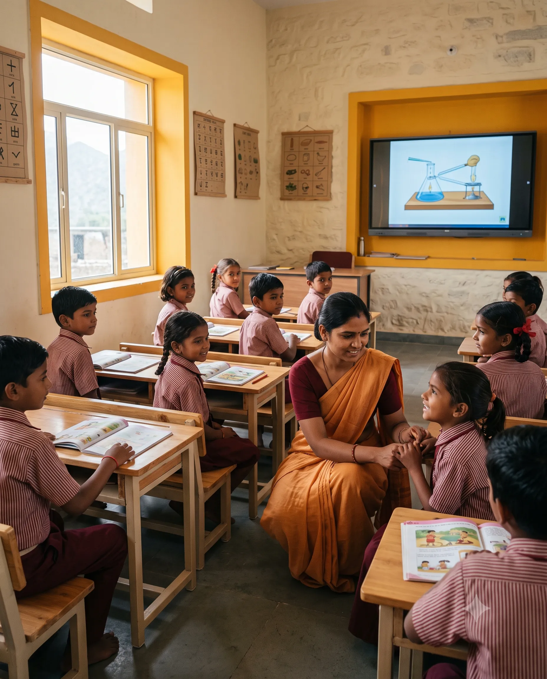 हर गरीब बच्चे तक गुणवत्तापूर्ण शिक्षा